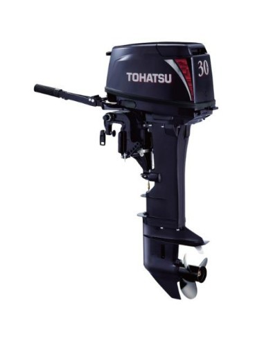 Motor fuera de borda Tohatsu 30HP 2 tiempos Mando popero pata corta