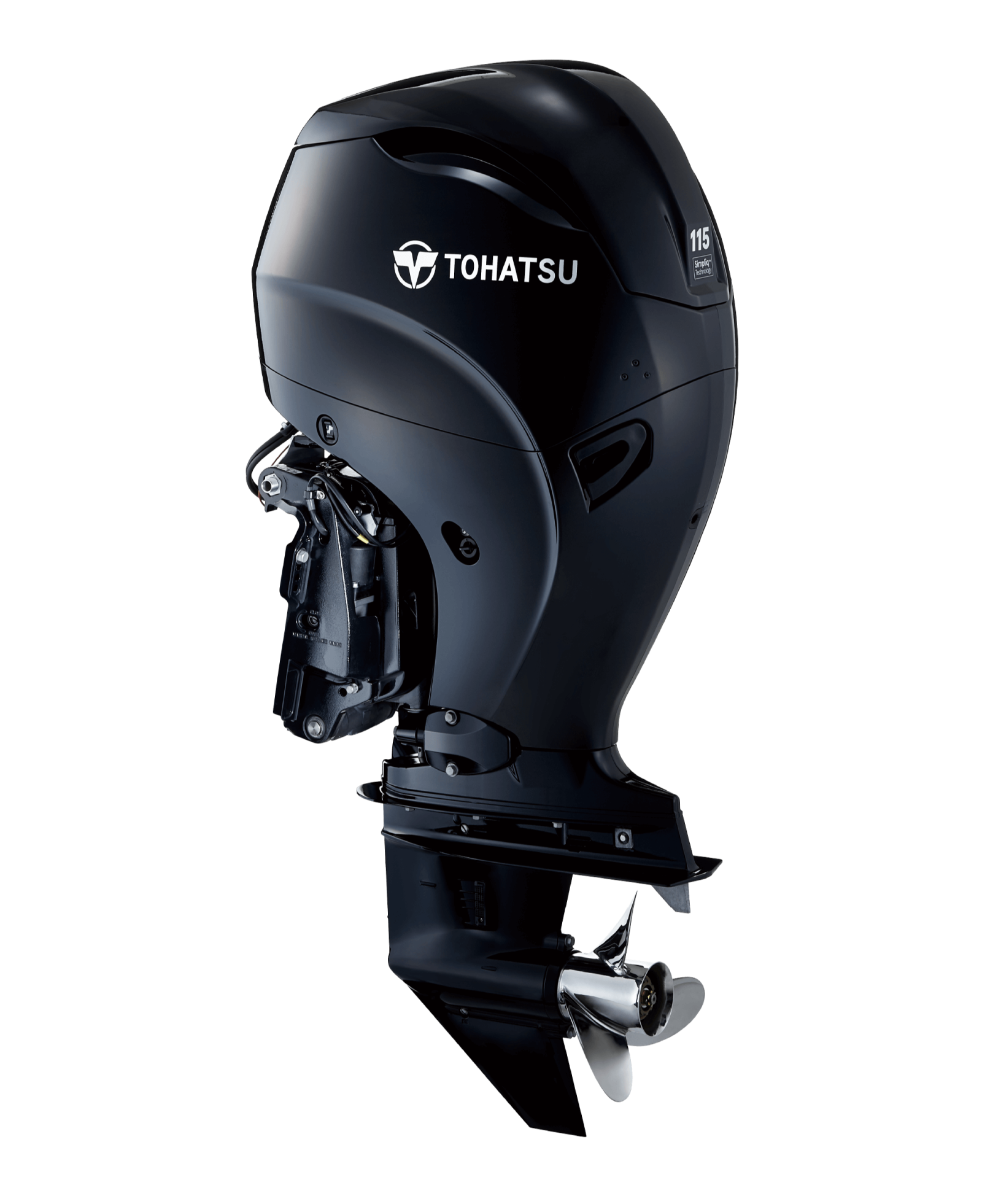 Motor fuera de borda Tohatsu 115HP 4 tiempos Mando a distancia pata larga